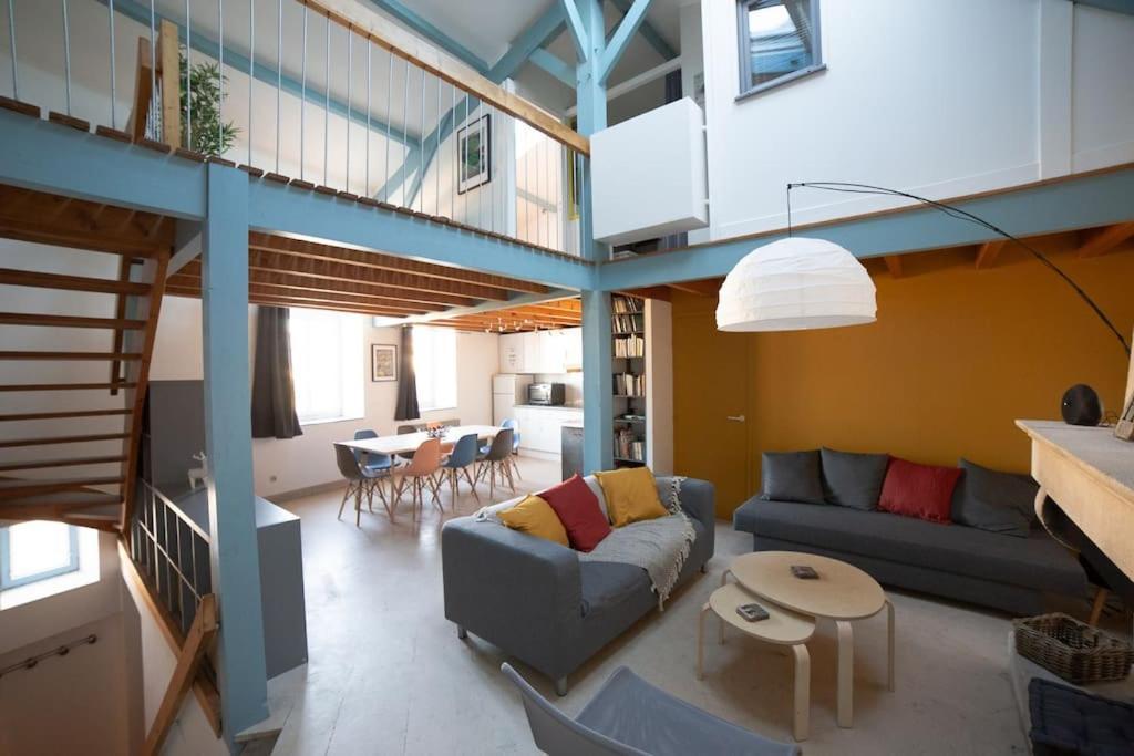 Maison Type Loft - Avec Parking En Plein Centre La Rochelle  Luaran gambar