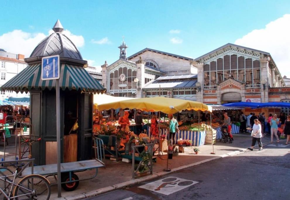 Maison Type Loft - Avec Parking En Plein Centre La Rochelle  Luaran gambar